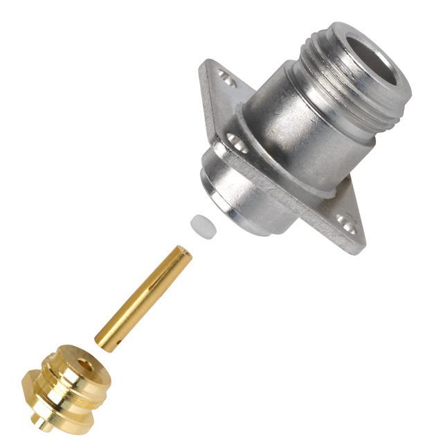 Amphenol RF 82-6099-Rfx Rf Coaxial, N, Straight Jack, 50Ohm