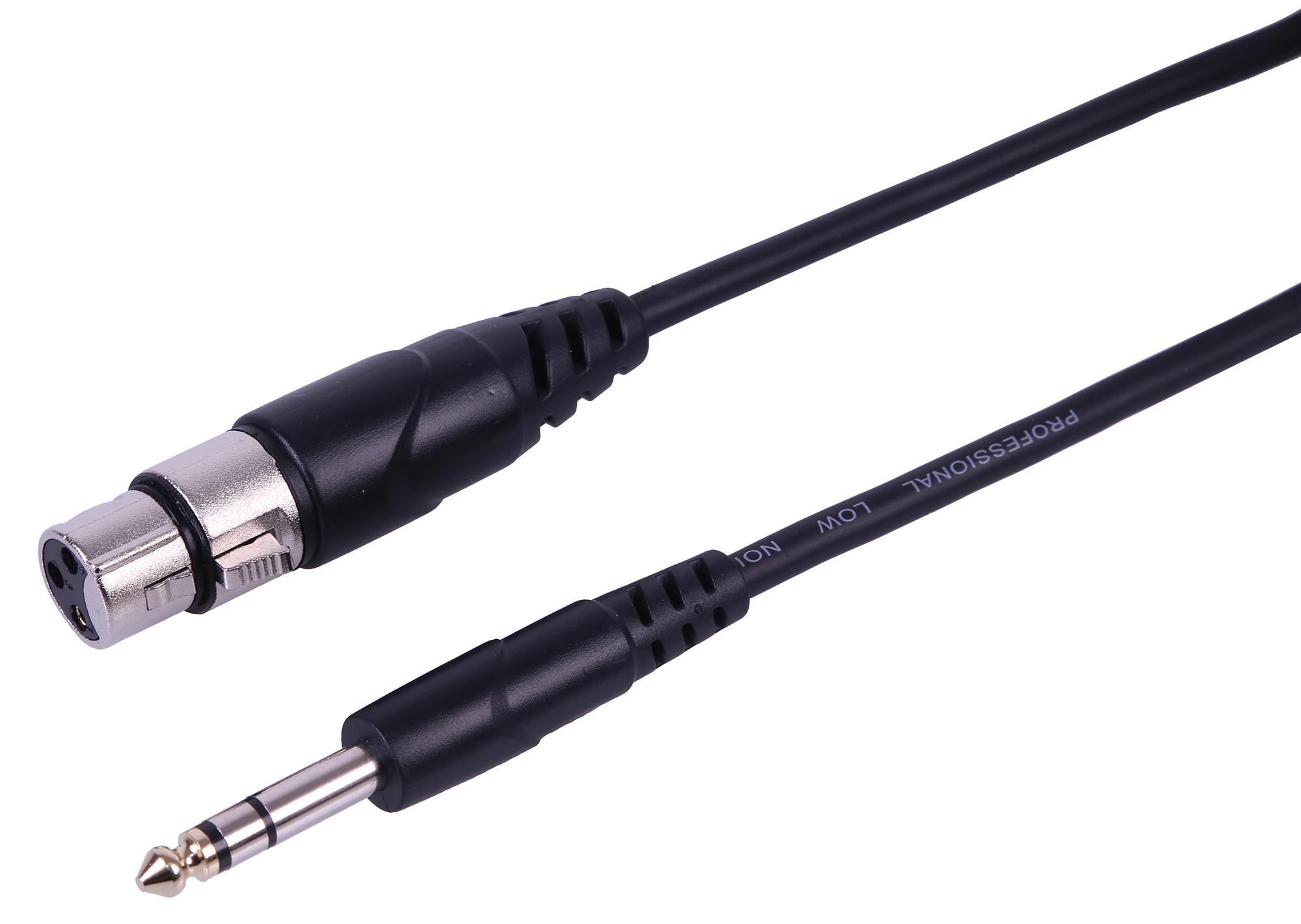 Pulse Pls00862 Lead, Xlr-F - 6.35 St Jack, 2M