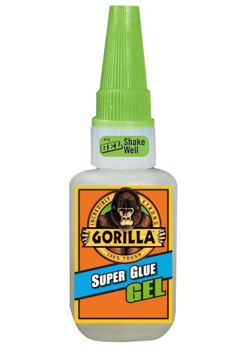 Gorilla 4044401 Superglue Gel, Bottle, 15G