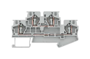 Siemens 8Wh2020-0Ag00 Terminal Block, Din Rail, 28-10Awg