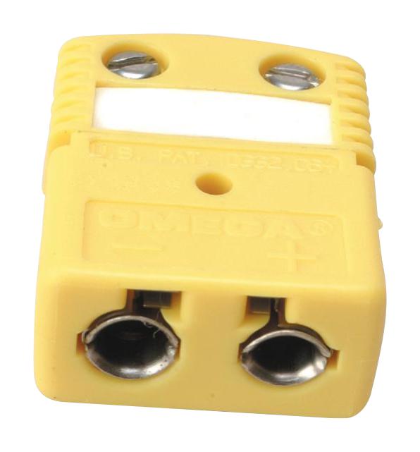 Omega Ostw-Kj-M Thermocouple Connector, Type J/k, Plug