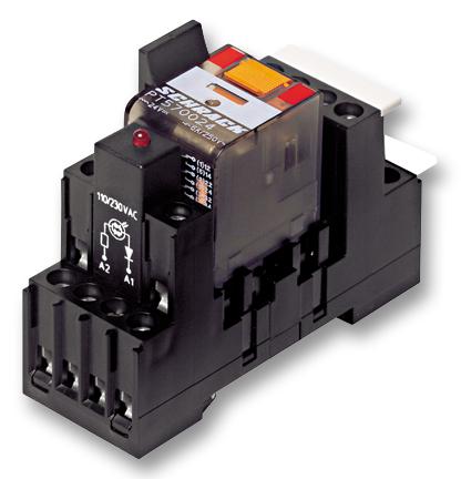 Schrack / Te Connectivity 7-1415075-1 Relay, 4Pdt, 240Vac, 6A