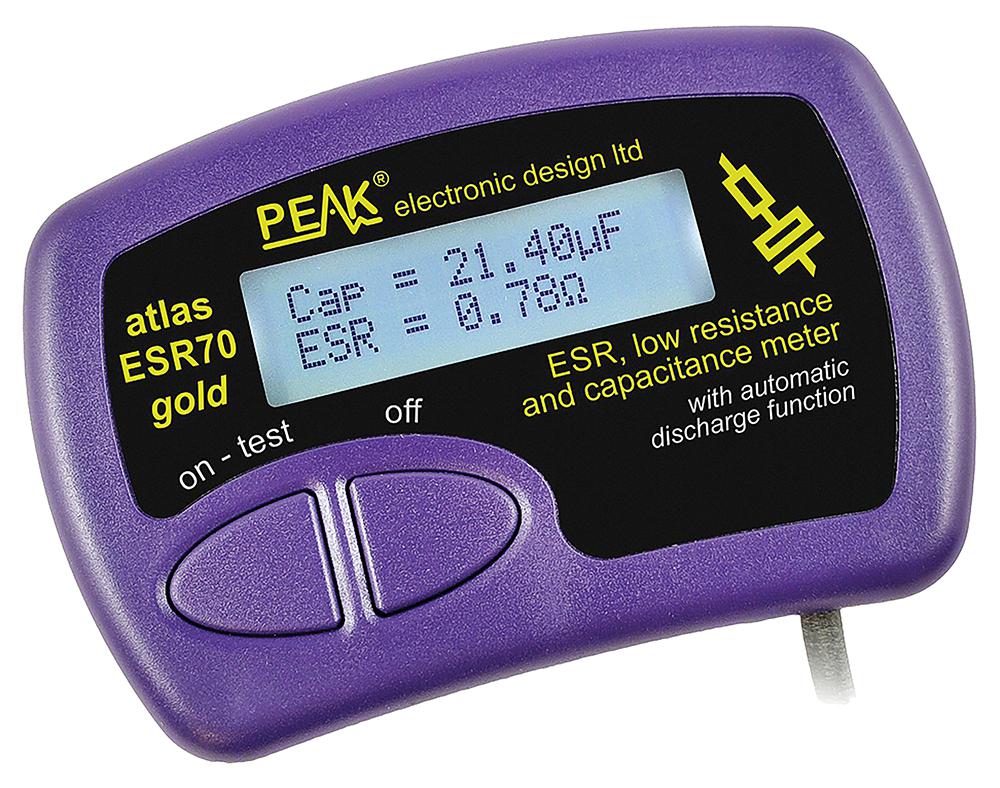Peak Esr70 Esr And Capacitoracitance Meter