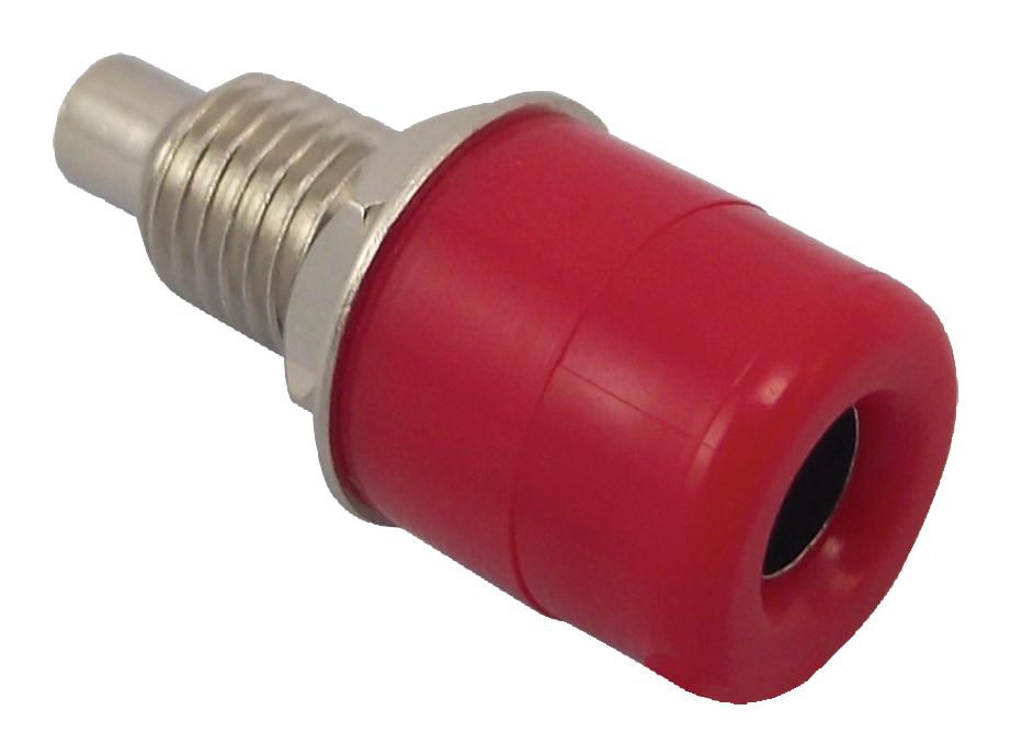 Multicomp 24.247.1 Receptacle, 32A, 4mm, Panel, Red