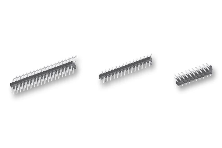 Samtec Tsm-110-01-L-Sh Header, 2.54mm, Smt, 1X10Way