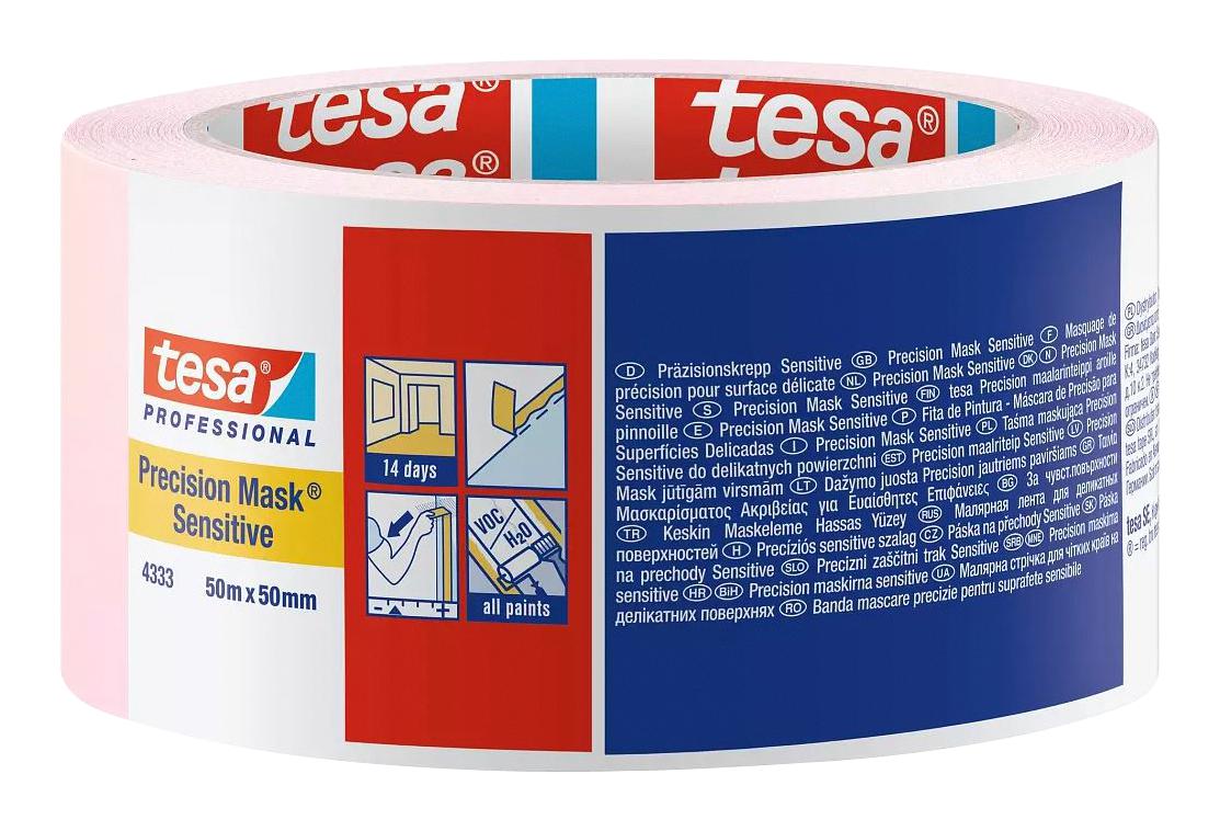 Tesa 04333-00021-02 Tape, Paint Masking, 50mm X 50M