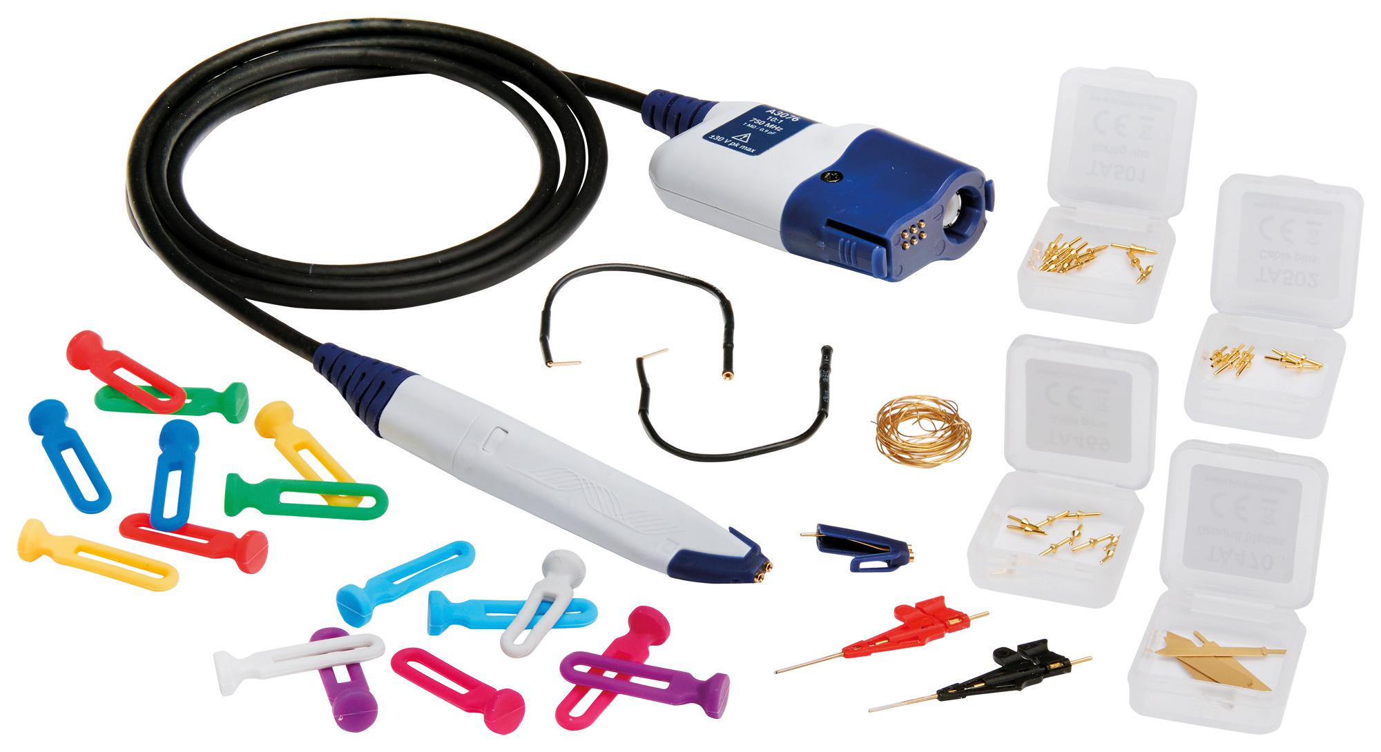 Pico Technology A3076 Single Ended Active Probe Kit, 750Mhz
