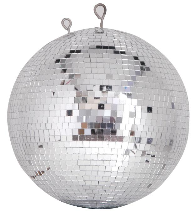Qtx Light 151.412Uk Mirror Ball With Safety Point, 30Cm