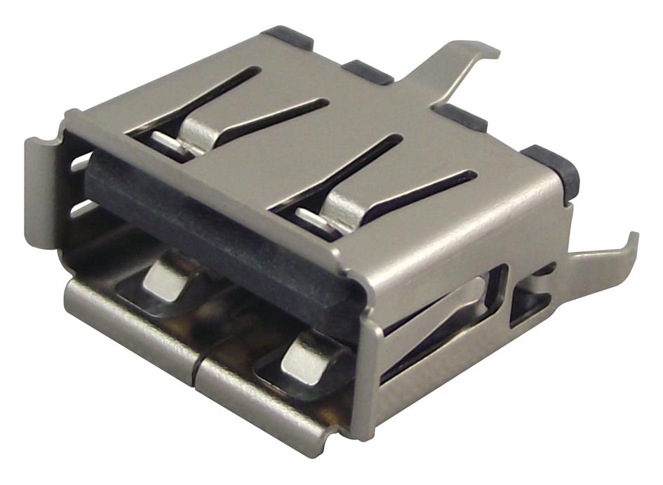 Molex 105057-0001 Usb Connector, 2.0, Usb Type A, Rcpt, Tht
