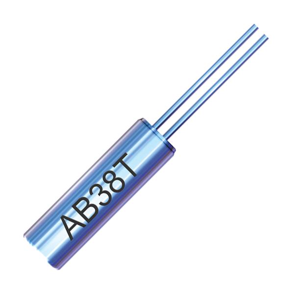 Abracon Ab38T-32.768Khz-B7 Xtal, 32.768Khz/12.5Pf/8.3mm X 3.2mm Dia