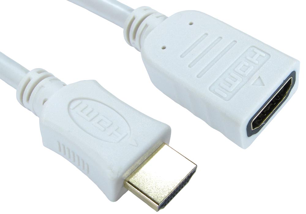 Pro Signal 99Hdhs-400Wht 0.5M Hs Hdmi With Ethernet M - F White