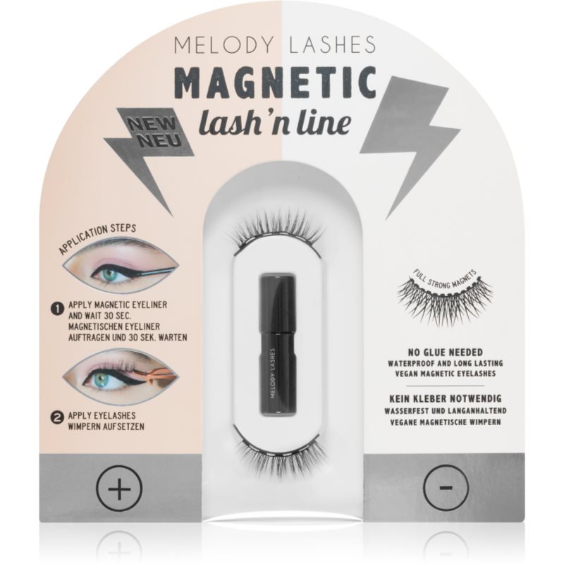 Melody Lashes Miss Mag magnetic lashes 2 pc