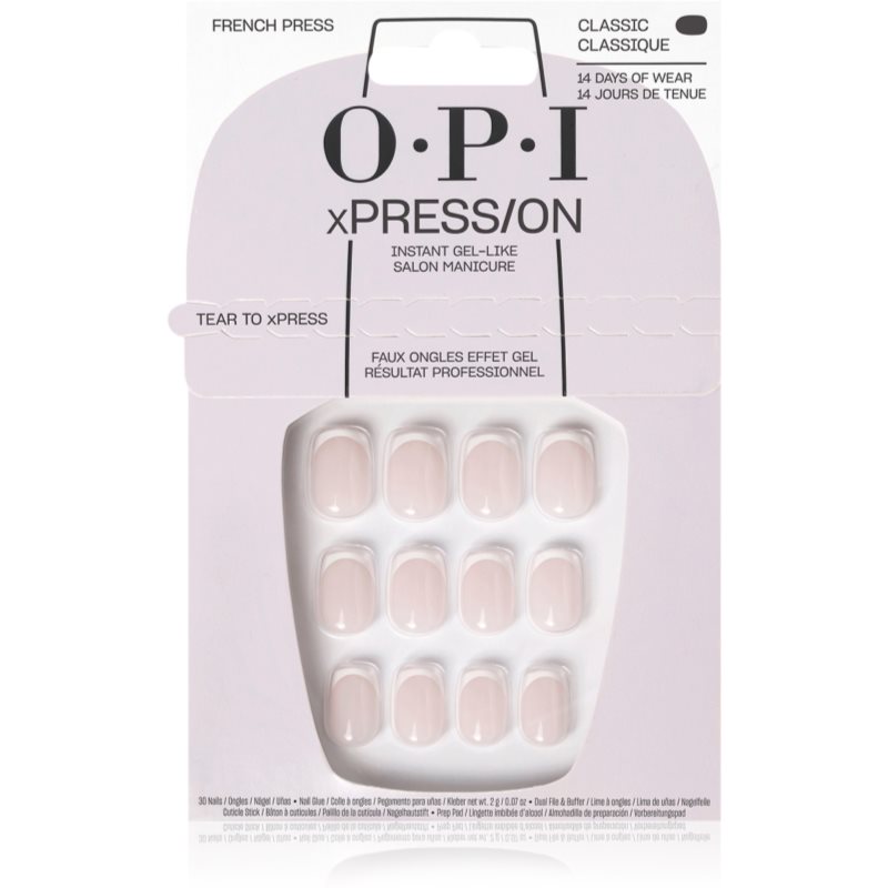 OPI xPRESS/ON false nails French Press 30 pc