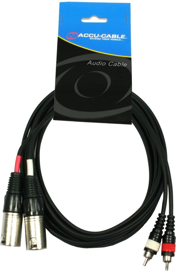 ADJ AC-2XM-2RM 3 m Audio Cable
