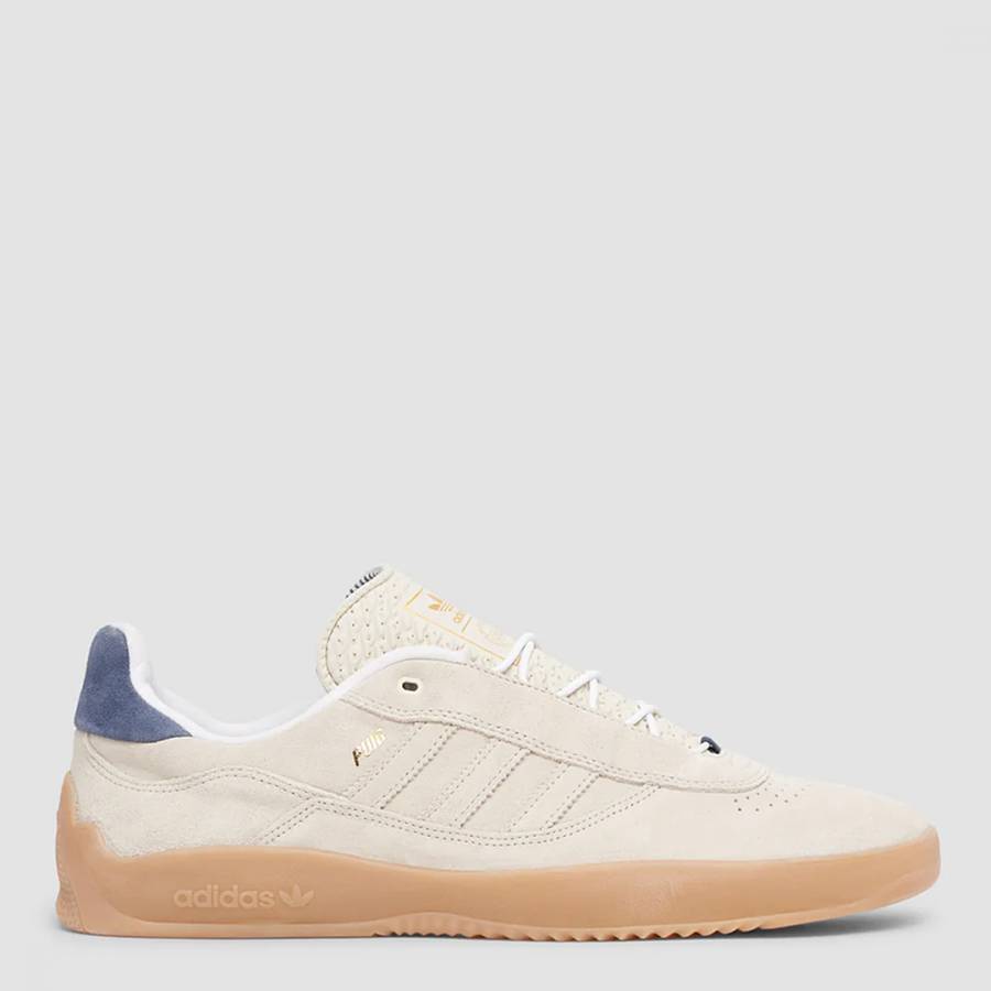 White & Navy Puig Trainers