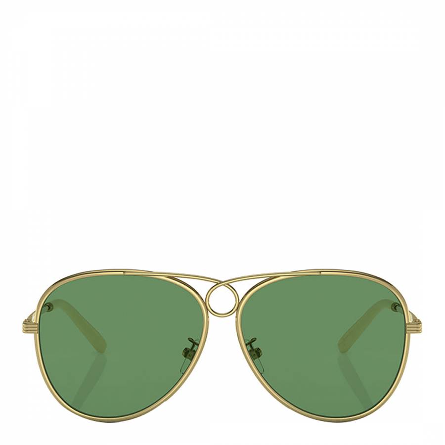 Men's Gold Tory Burch Sunglasses 59mm
