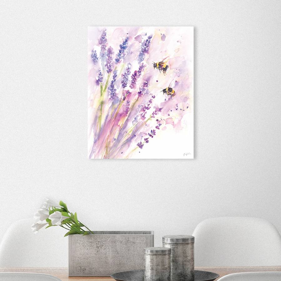 bees & lavender 40 x 50 cm