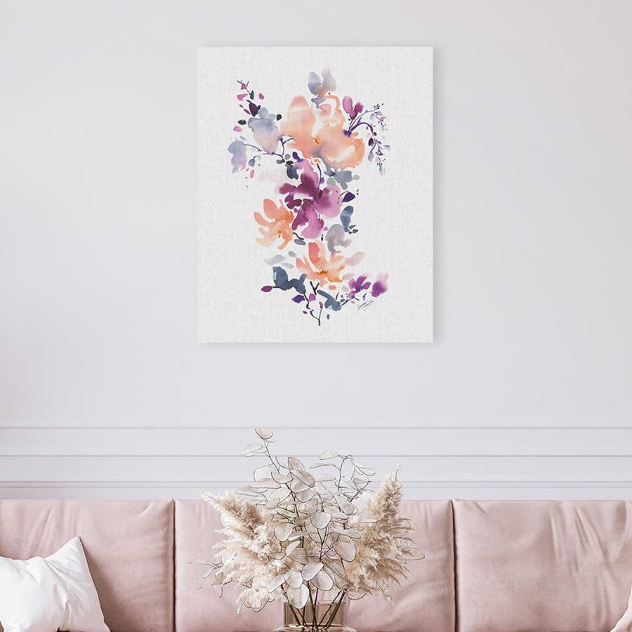 watercolour floral i 40 x 50 cm