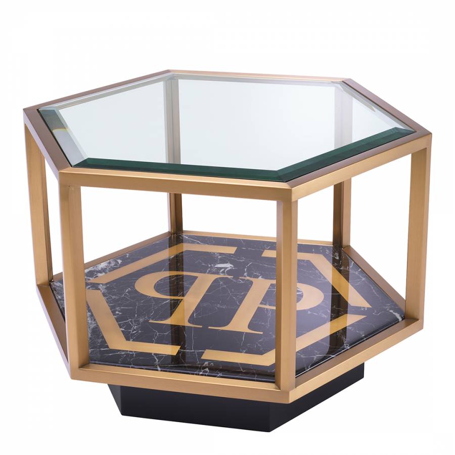 Black Side Table Falcon View