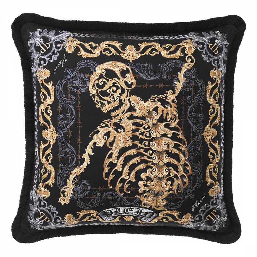 Silk Skeleton Cushion 50x50cm