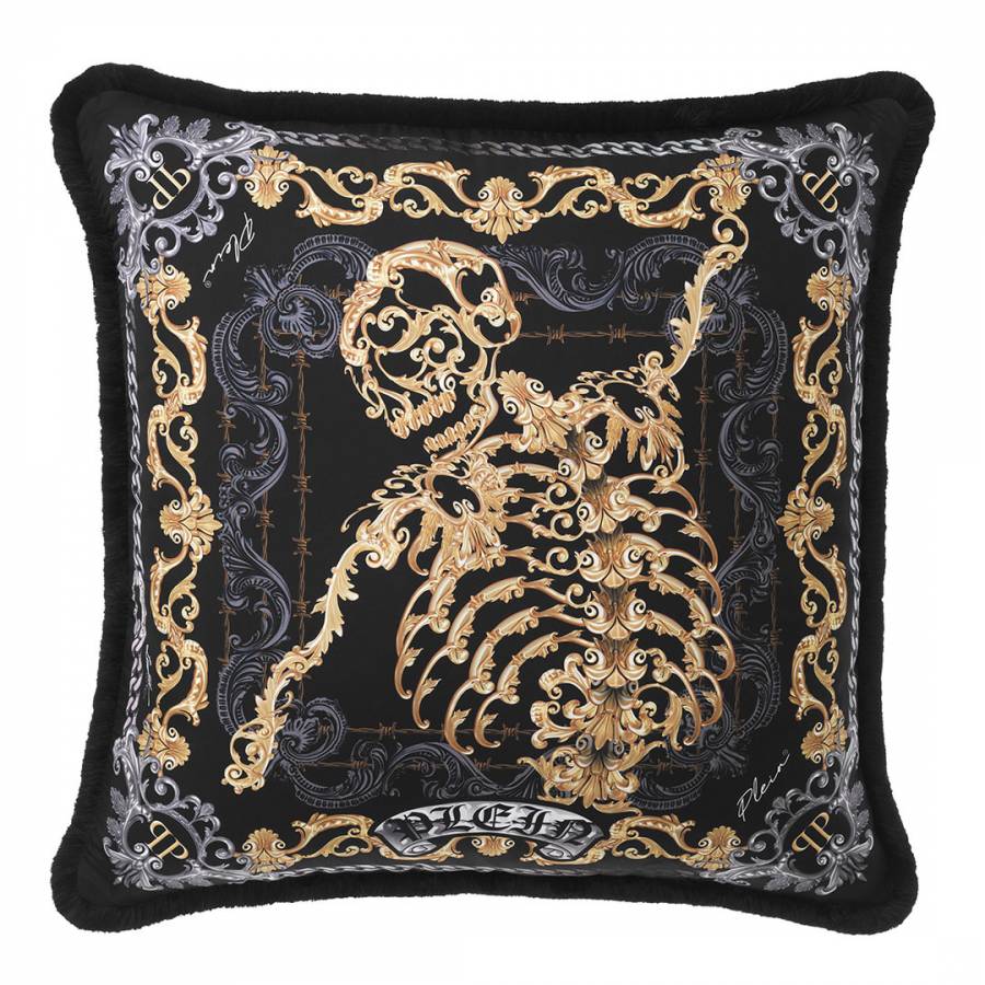 Silk Skeleton Cushion 70x70cm