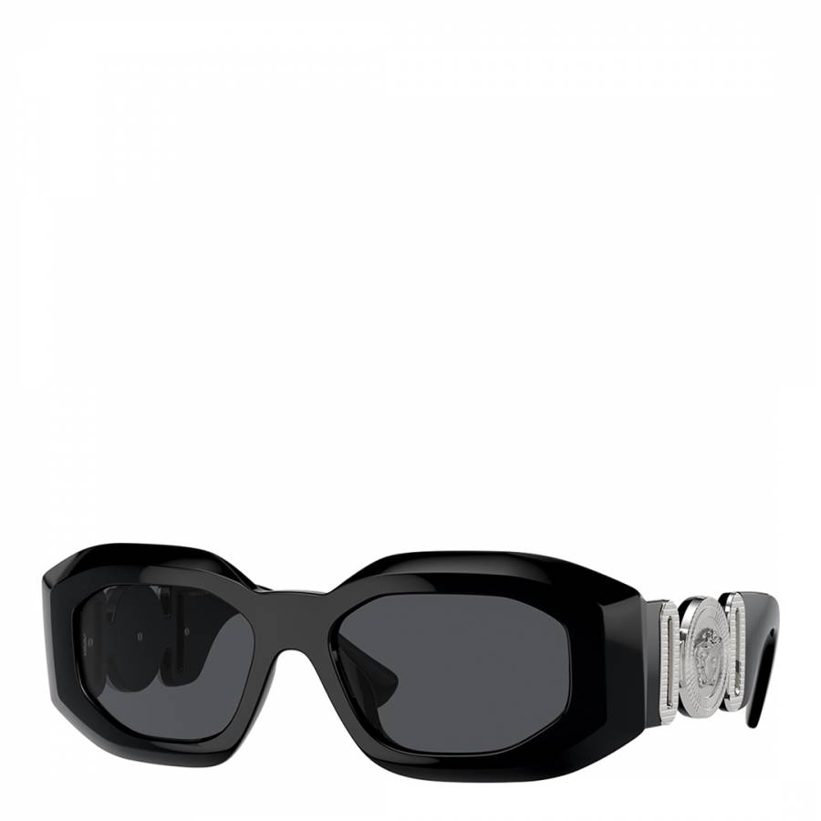 Men's Versace Black Sunglasses 54mm