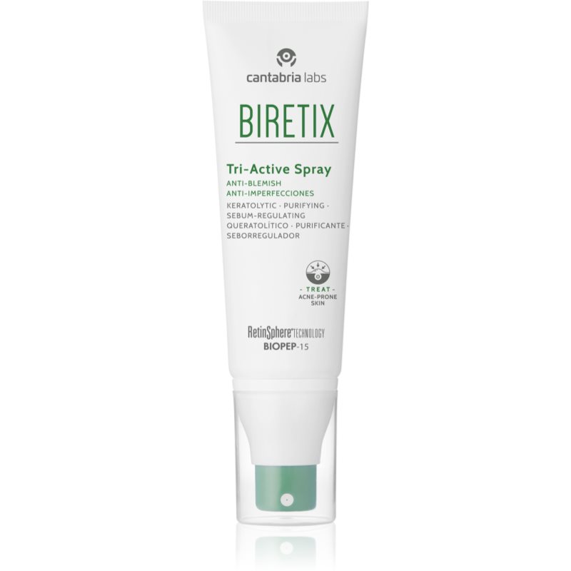 Biretix Tri Active Spray multipurpose hair spray for problem skin 100 ml