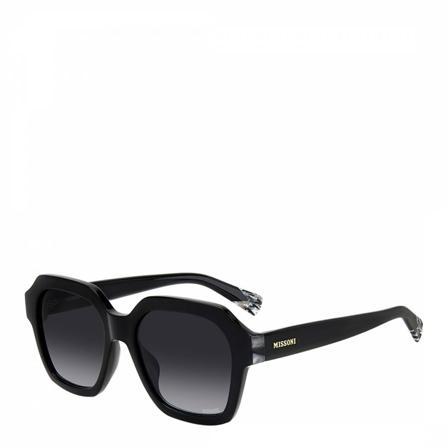 Dark Grey Shaded Geometrical Sunglasses