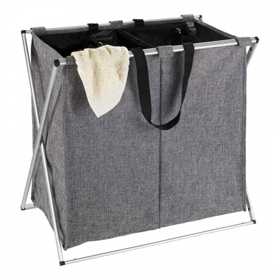 Duo Grey Mottled Laundry Bag