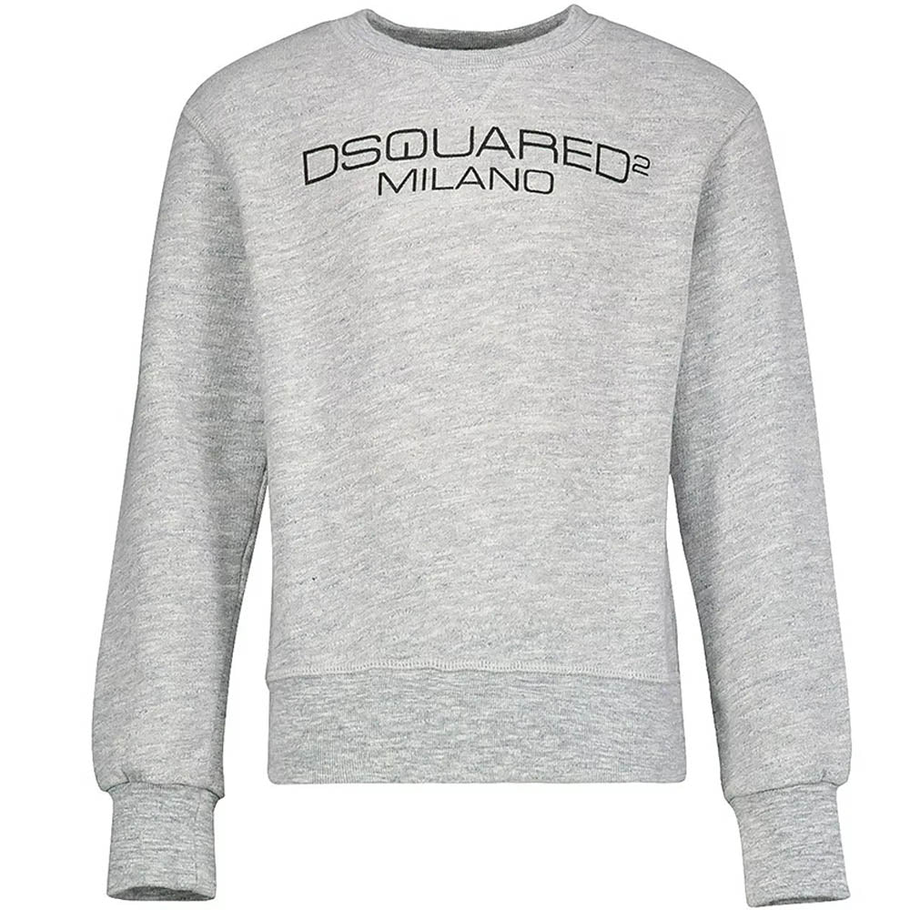 Dsquared2 Boys Milano Sweater Grey 10 Years