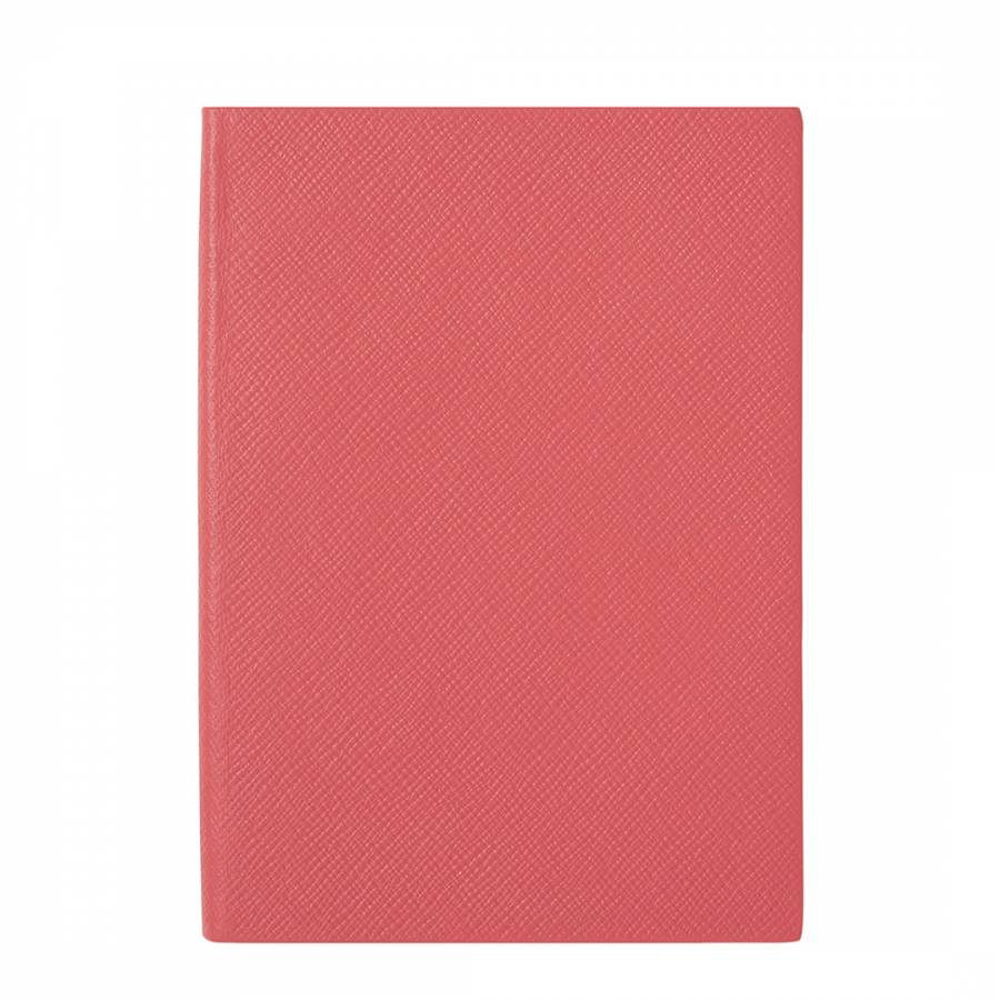 Coral Pastegrain Soho A5 Notebook