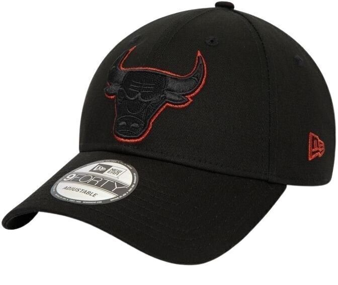 Chicago Bulls 9Forty NBA Metalic Outline Black UNI Cap