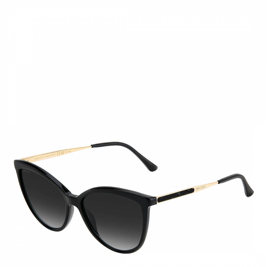 Black Belinda Cat Eye Sunglasses