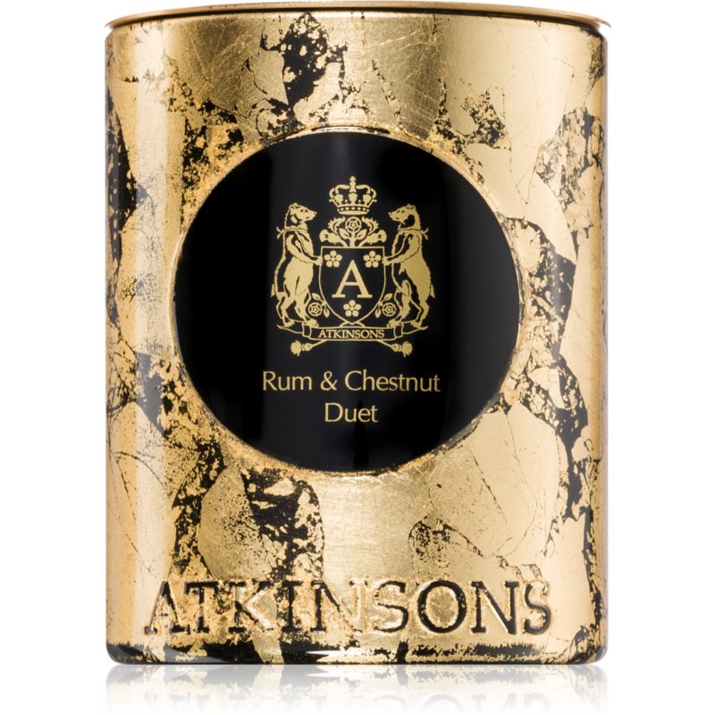 Atkinsons Rum & Chestnut Duet scented candle 200 g