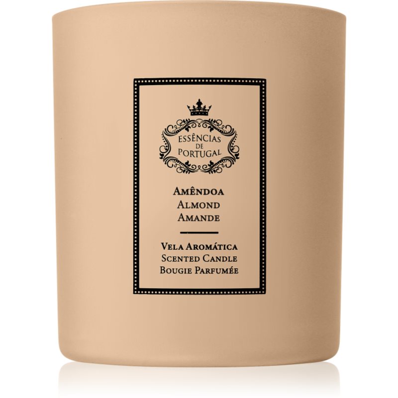 Essencias de Portugal + Saudade Natura Almond scented candle 180 g