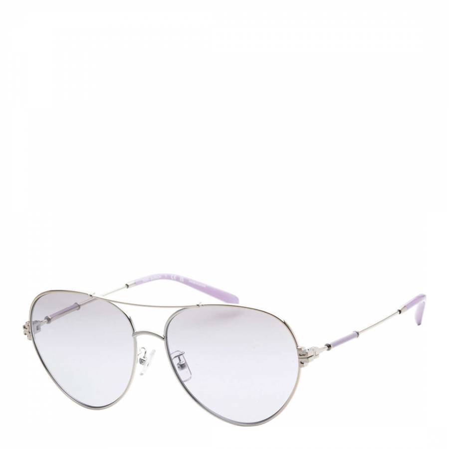 Women's Silver Tory Burch Sunglasses 58mm