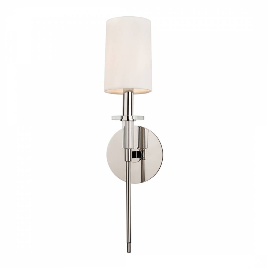 Ace 1 Light Wall Sconce Silver