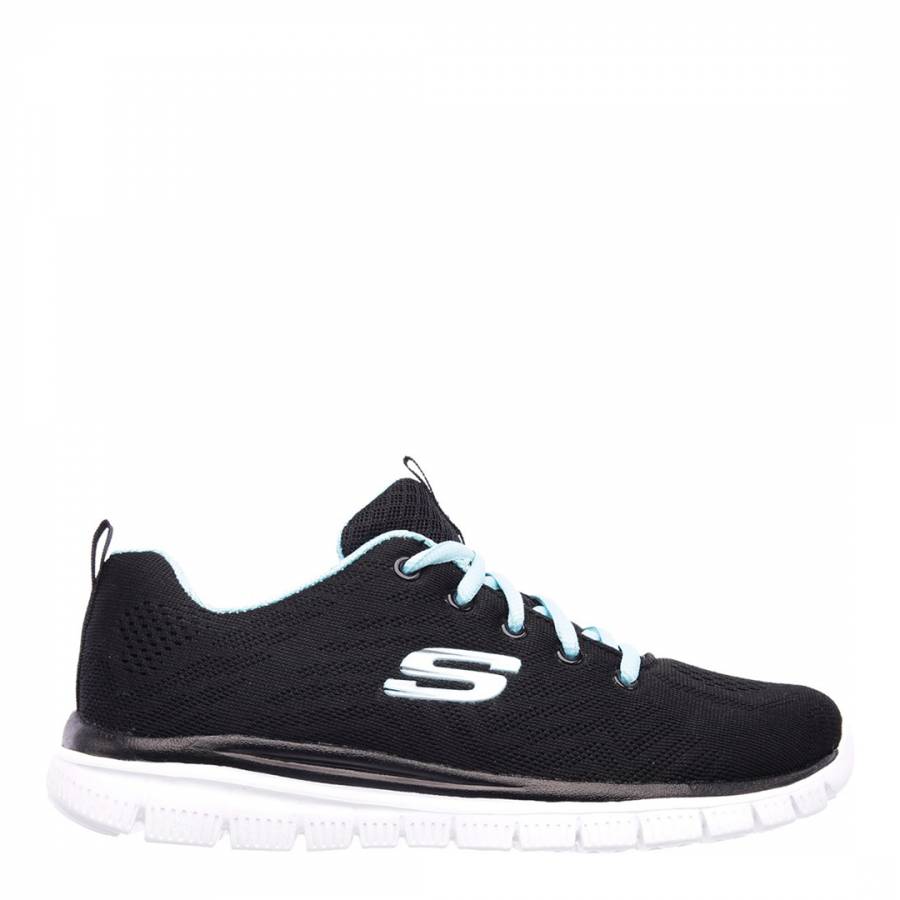 Black/White Graceful Get Connected Sports Trainers