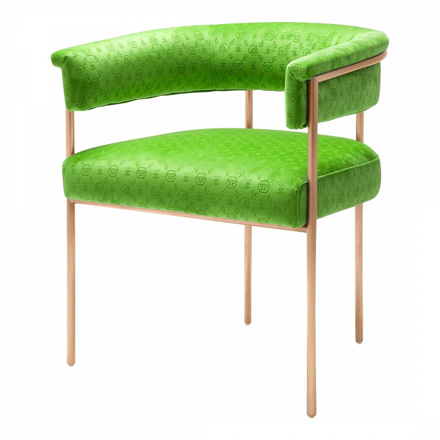 Monogram Dining Chair Green