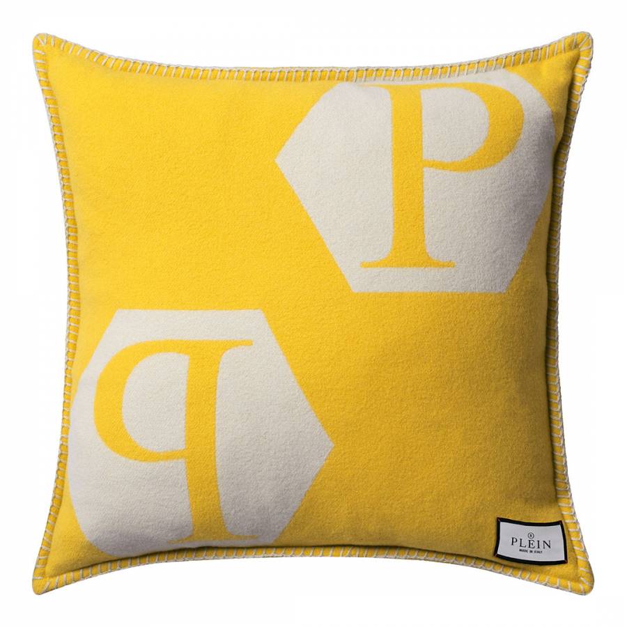 Yellow Cashmere PP Cushions 45x45cm