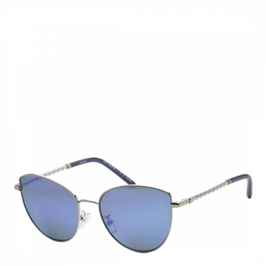 Women's Silver Tory Burch Sunglasses 56mm
