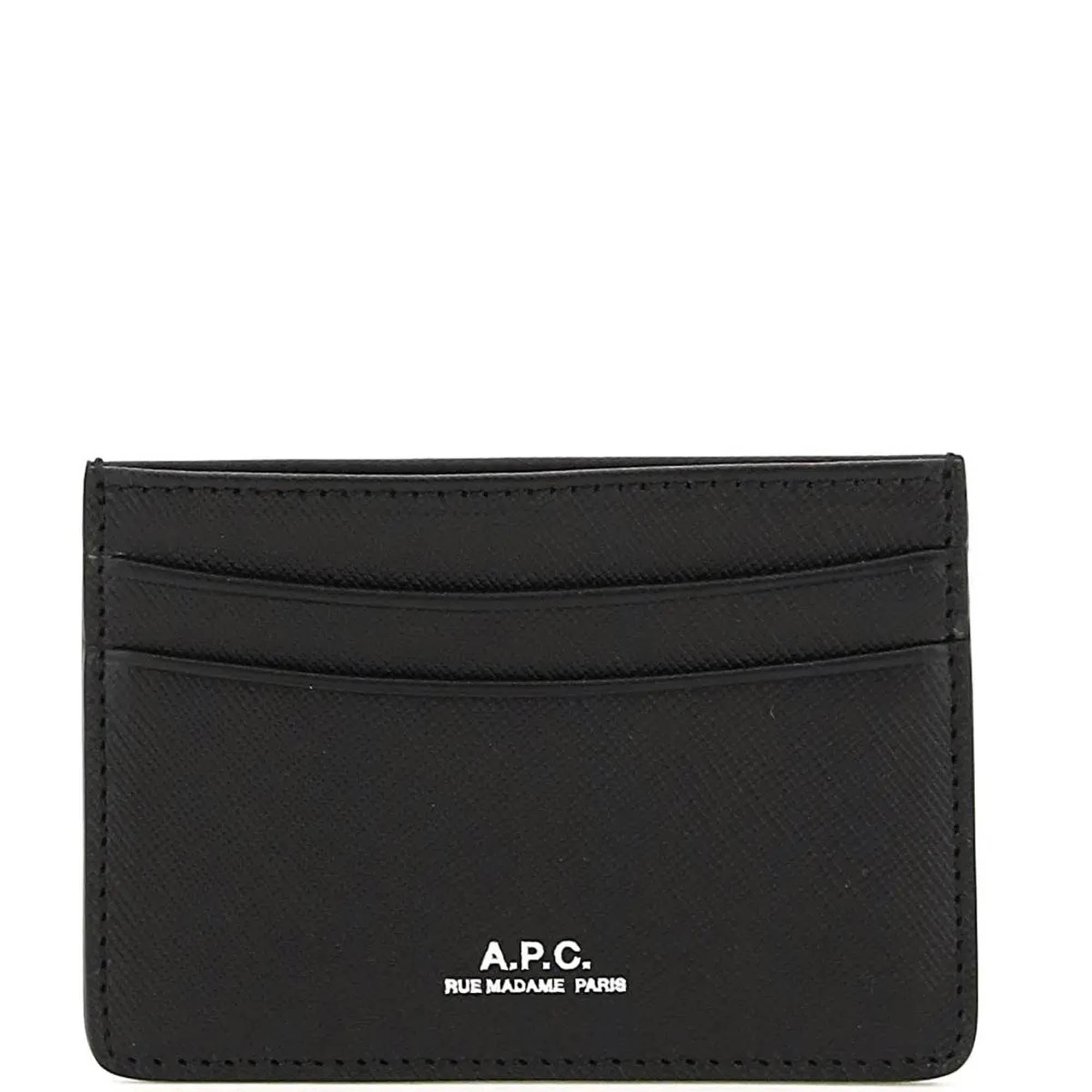 A.P.C Card Holder in Black ONE Size