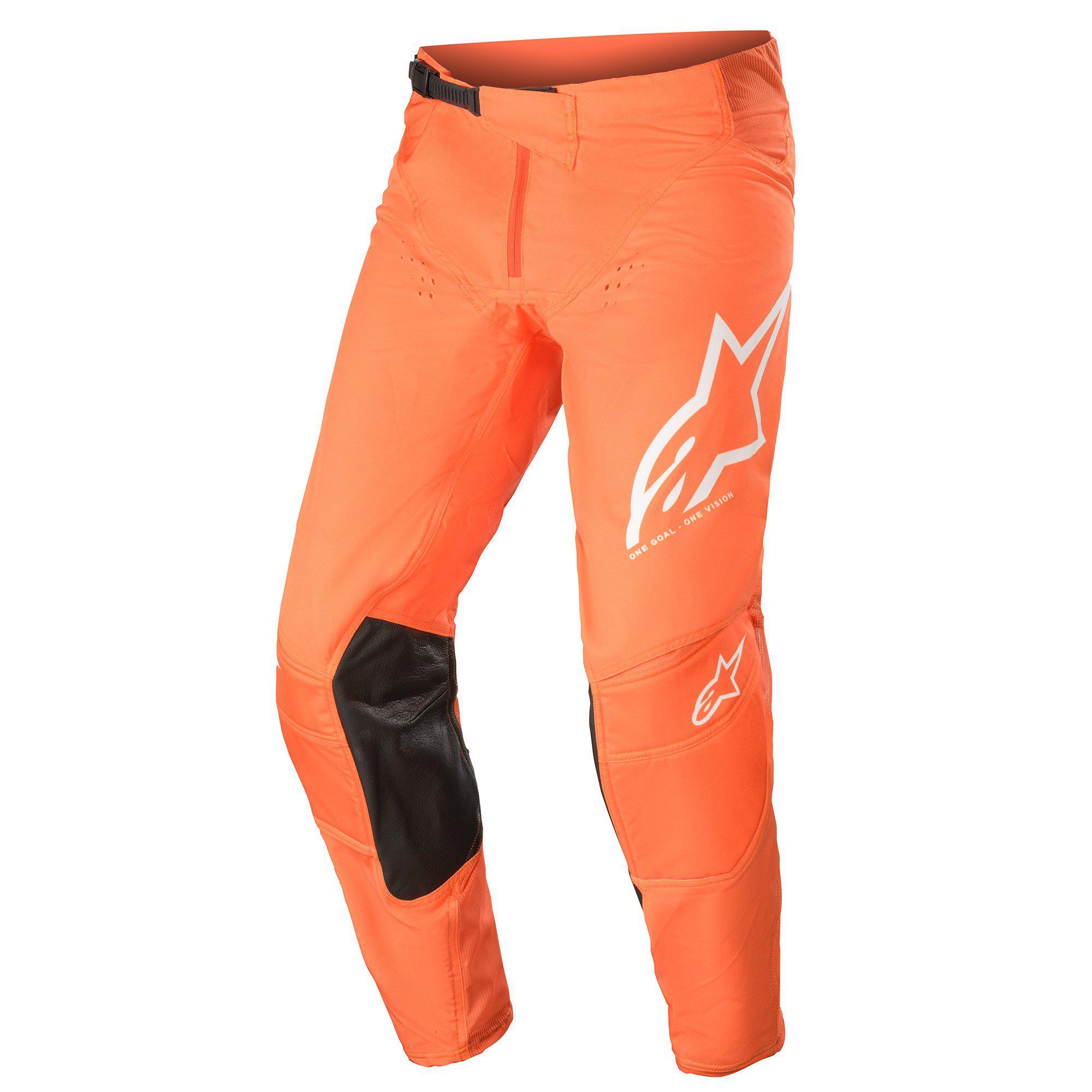 Alpinestars Techstar Factory Orange Off White Size 28