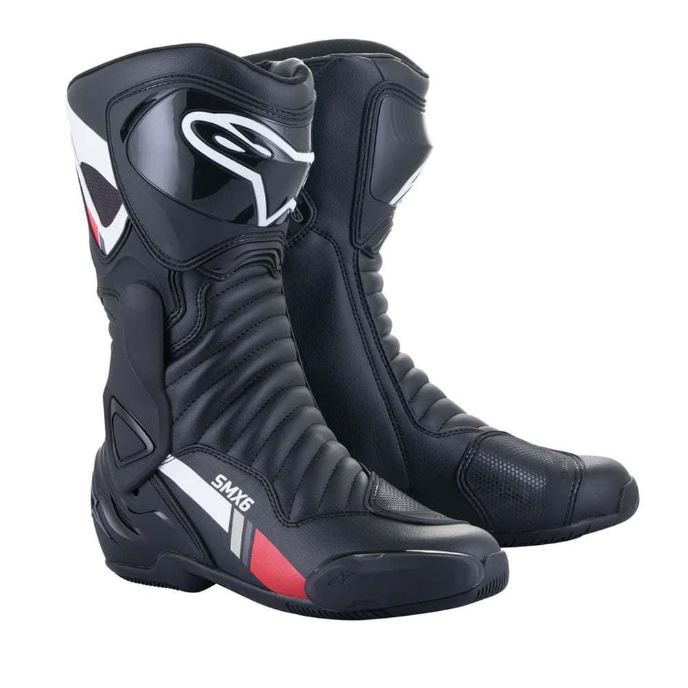 Alpinestars SMX-6 V2 Black White Gray Size 38