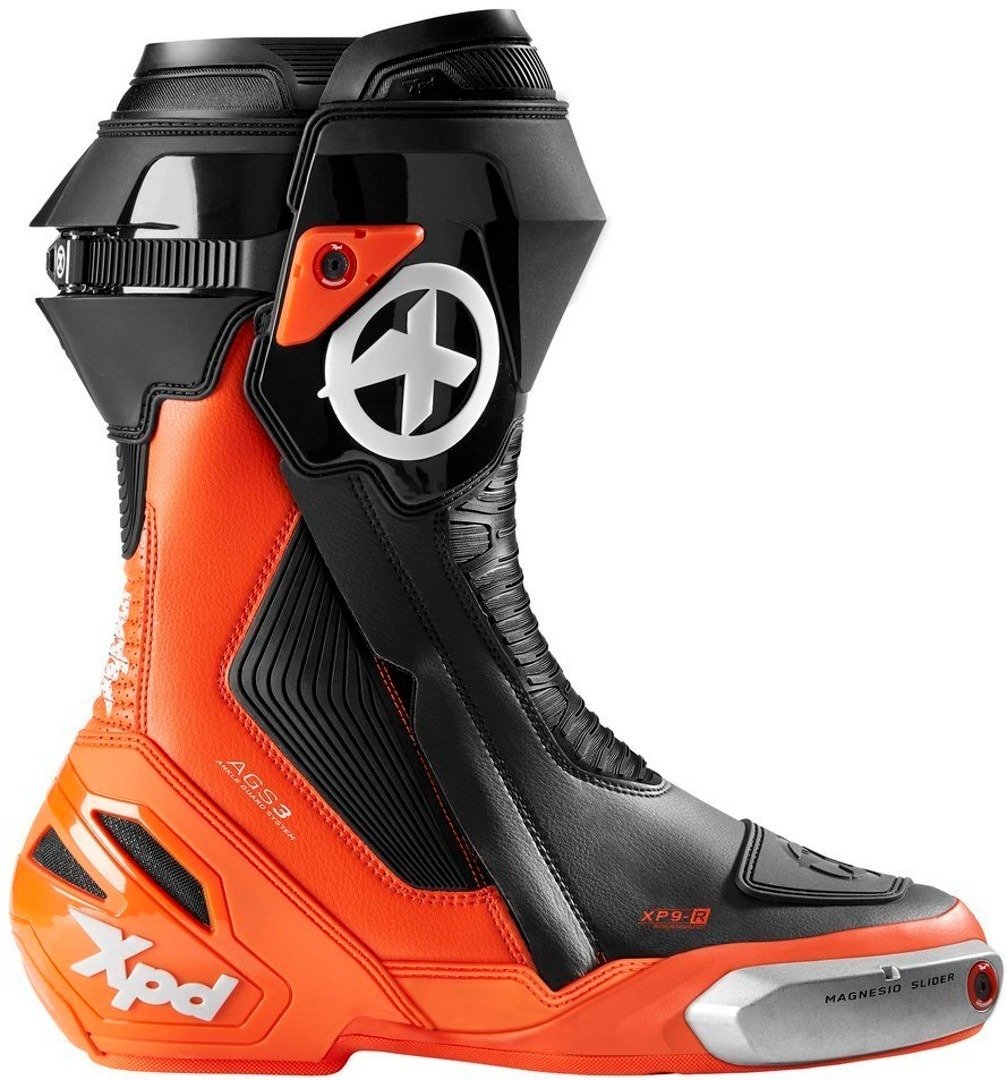 XPD XP-9 R Black Orange Boots Size 40