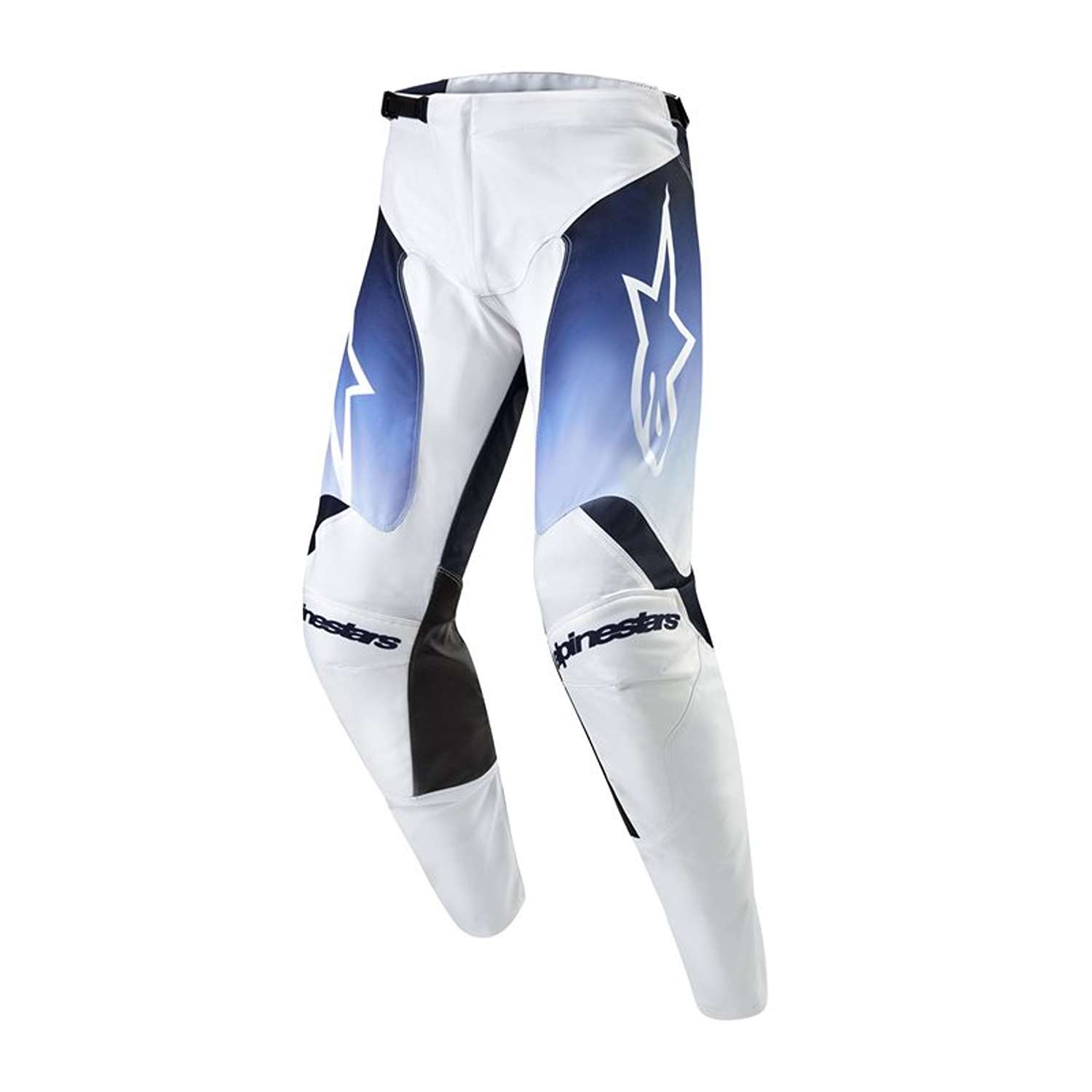 Alpinestars Racer Hoen Pants White Dark Navy Light Blue Size 28