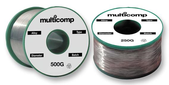 Multicomp 812025 Solder Wire, Lead Free, 1.0mm, 500G