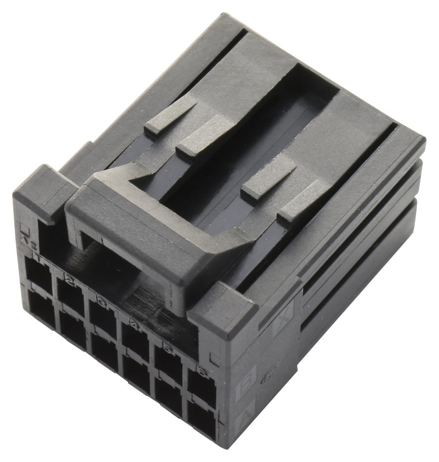 Te Connectivity 1-1318118-8 Connector Housing, Rcpt, 16Pos, 2.5mm