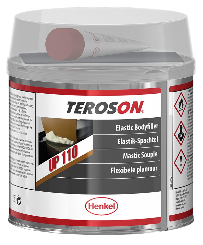 Teroson Up 110, 329G Elastic Body Filler, Tub, 329G
