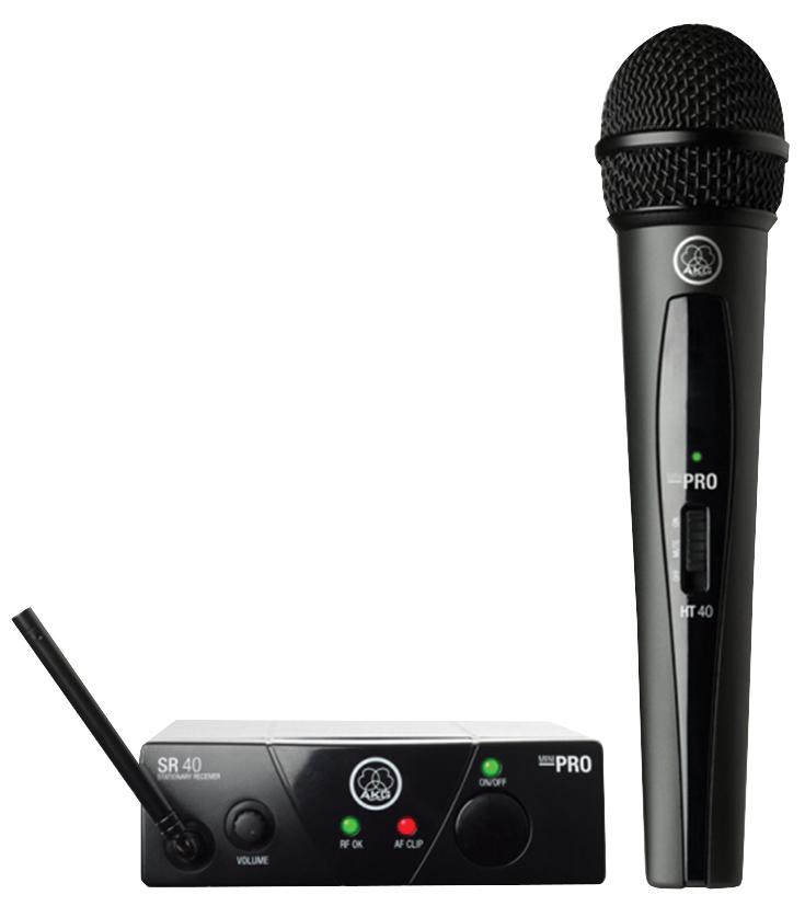 Akg Wms40 Ism3 Wireless Microphone, Handheld, 864.85Mhz